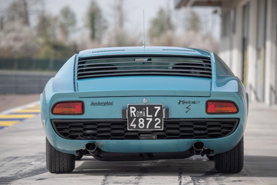  Lamborghini Miura P400 S (Blue) 1971 года  (фото 5 из 13)